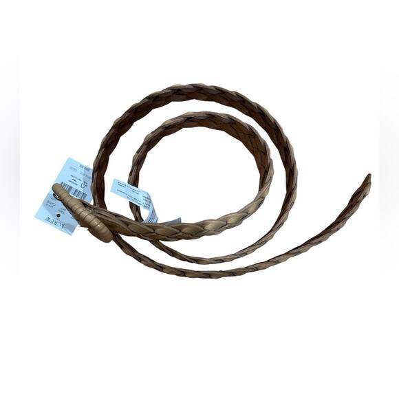 J. Crew medium brown Braided leather belt - Picture 4 of 9